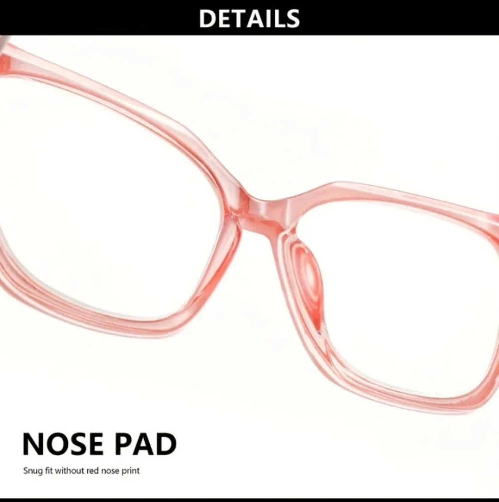+3.50 Stylish Blush Pink with Tortoiseshell Accent Reading Glasses